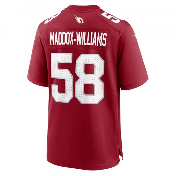 Men's Arizona Cardinals Tyreek Maddox-Williams Nike  Cardinal  Game Jersey