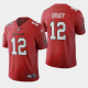 Men's Tampa Bay Buccaneers #12 Tom Brady 2020 Vapor Limited Red Jersey