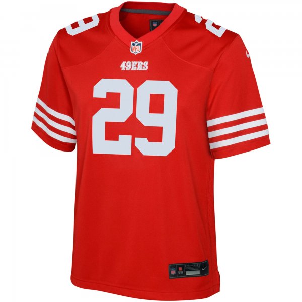 Youth San Francisco 49ers Talanoa Hufanga Nike Scarlet Game Jersey