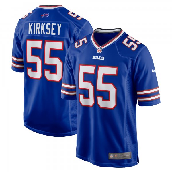 Men's Buffalo Bills Christian Kirksey Nike  Royal Team Game Jersey