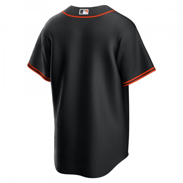 Men's San Francisco Giants Nike Black Alternate Replica Team Jersey