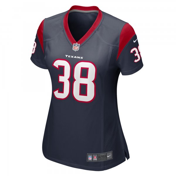 Women's Houston Texans Jacobi Francis Nike Navy Game Player Jersey