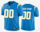 Men's Los Angeles Chargers Customized Electric 2020 New Blue Vapor Untouchable Stitched Limited Jersey