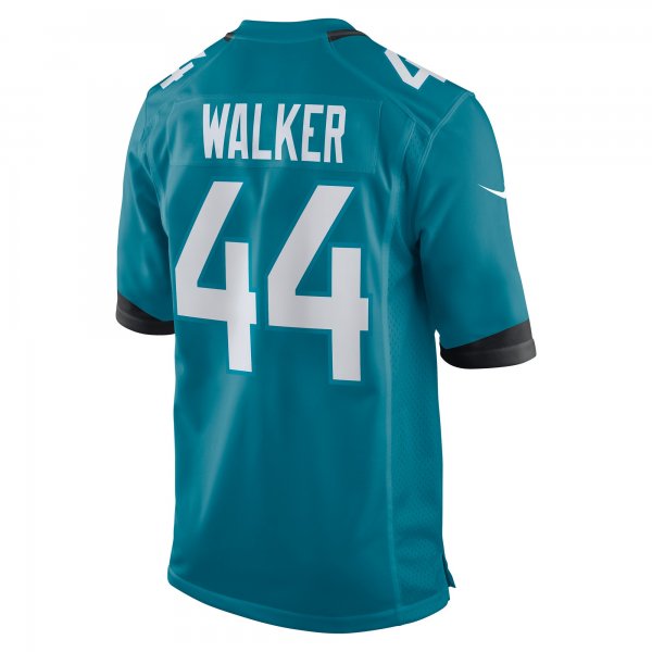 Youth Jacksonville Jaguars Travon Walker Nike Teal Game Jersey