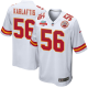 George Karlaftis #56 Kansas City Chiefs Super Bowl LVII Champions 3 Stars Men's Game White NFL Jersey