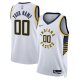 Unisex Indiana Pacers Nike White Swingman Custom Jersey - Association Edition