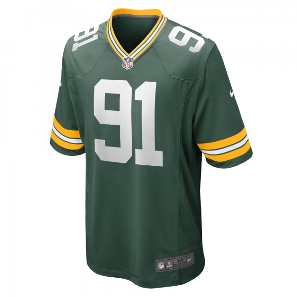 Men's Green Bay Packers Preston Smith Nike Green Game Team Jersey