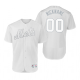 New York Mets Custom White 2019 Players Weekend MLB Jersey