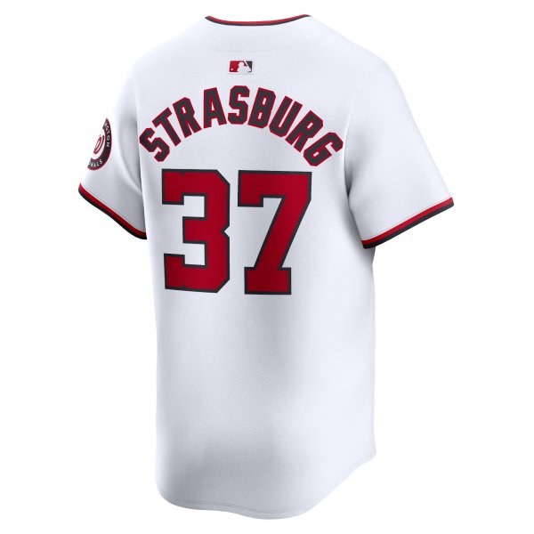 Men's Washington Nationals Stephen Strasburg Nike White Home Limited Player Jersey