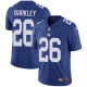 Nike New York Giants #26 Saquon Barkley Royal Blue Team Color Youth Stitched NFL Vapor Untouchable Limited Jersey