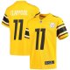 Youth Pittsburgh Steelers Chase Claypool Nike Gold Inverted Team Game Jersey