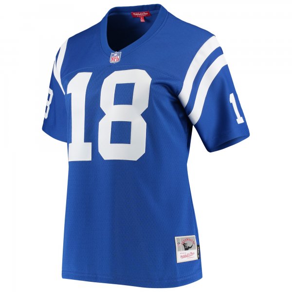 Women's Indianapolis Colts Peyton Manning Mitchell & Ness Royal 1998 Legacy Replica Jersey