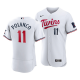 Men's Minnesota Twins Jorge Polanco 2023 Flexbase White Jersey