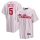 Men's Philadelphia Phillies Bryson Stott Nike White Replica Player Jersey