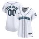 Women's Seattle Mariners Nike White Home Limited Custom Jersey