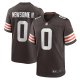 Men's Cleveland Browns Greg Newsome II Nike Brown Team Game Jersey