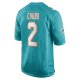 Men's Miami Dolphins Bradley Chubb Nike Aqua Game Player Jersey