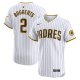 Men's San Diego Padres Xander Bogaerts Nike White Home Elite Jersey