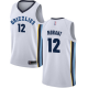 Memphis Grizzlies #12 Ja Morant White Youth NBA Swingman Association Edition Jersey