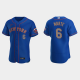 Men's New York Mets #6 Starling Marte Royal Flex Base MLB Jersey