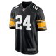 Men's Pittsburgh Steelers Joey Porter Jr. Nike Black Alternate Game Jersey