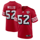 Men's San Francisco 49ers #52 Patrick Willis Nike Scarlet 75th Anniversary Alternate Retired Player Limited Jersey