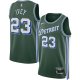 Men's Detroit Pistons Jaden Ivey Nike Green 2022/23 Swingman Jersey - City Edition