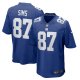 Men's New York Giants Cam Sims Nike  Royal  Game Jersey