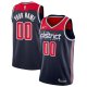 Men's Washington Wizards Nike Navy 2019/20 Custom Swingman Jersey - Statement Edition