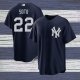 Men's New York Yankees #22 Juan Soto Nike Navy MLB Jersey