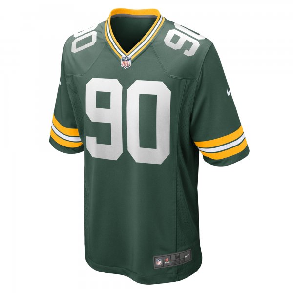 Men's Green Bay Packers Lukas Van Ness Nike Green 2023 NFL Draft First Round Pick Game Jersey