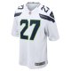 Men's Seattle Seahawks Tariq Woolen Nike White Game Player Jersey