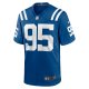 Men's Indianapolis Colts Adetomiwa Adebawore Nike  Royal Team Game Jersey