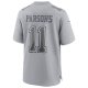 Men's Dallas Cowboys Micah Parsons Nike Gray Atmosphere Fashion Game Jersey