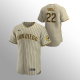 Men's San Diego Padres Blake Snell #22 Sand Brown Nike Trade Alternate Jersey