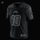 Men's Los Angeles Chargers Justin Herbert Nike Black RFLCTV Limited Jersey