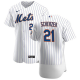 Men's New York Mets #21 Max Scherzer Nike White Alternate Team Jersey