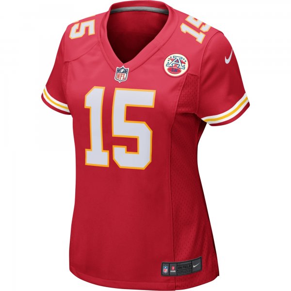 Women's Nike Patrick Mahomes Red Kansas City Chiefs Game Jersey