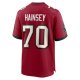 Men's Tampa Bay Buccaneers Robert Hainsey Nike Red Game Jersey