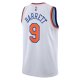 Unisex New York Knicks RJ Barrett Nike White Swingman Jersey - Association Edition