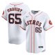 Men's Houston Astros Jose Urquidy Nike White 2024 MLB World Tour Mexico City Series Home Limited Player Jersey