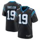 Men's Carolina Panthers Adam Thielen Nike Black Game Player Jersey