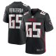 Men's #65 Matthew Bergeron Atlanta Falcons Nike Team Limited Black Jersey