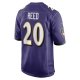 Men's Baltimore Ravens Ed Reed Nike Purple Retired Player Game Jersey