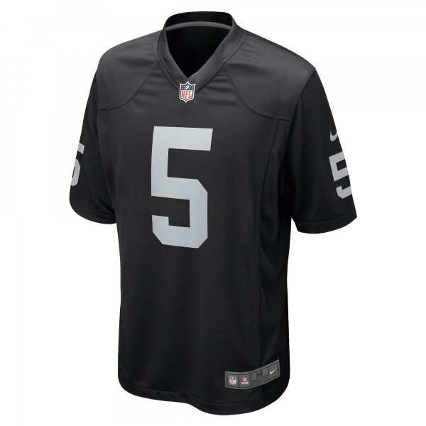 Men's Las Vegas Raiders Divine Deablo Nike Black Player Game Jersey