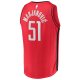 Youth Houston Rockets Boban Marjanovic Fanatics Red Fast Break Player Jersey - Icon Edition