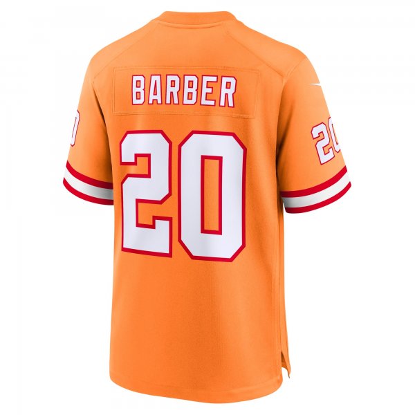 Youth Tampa Bay Buccaneers Ronde Barber Nike Orange Retired Player Game Jersey