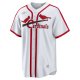 Men's St. Louis Cardinals Stan Musial Nike White Home Cooperstown Collection Player Jersey