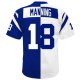 Youth Indianapolis Colts Peyton Manning Mitchell & Ness White/Royal Split Legacy Jersey