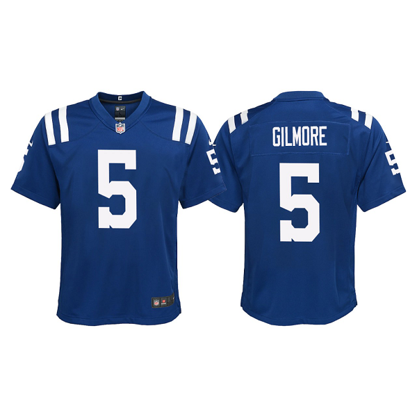 Youth Nike NFL Indianapolis Colts Stephon Gilmore #5 Royal Limited Jersey